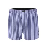 Gestreifte Boxershorts in Blau