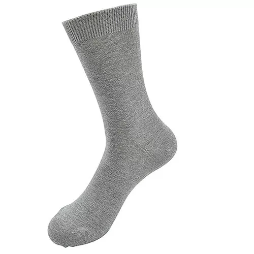 Graue Bambus Socke