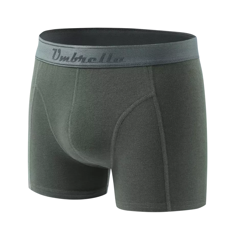Vordeansicht: Olive-grüne Bambus Trunks