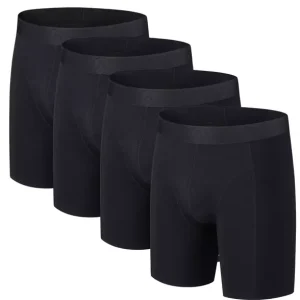 4 Bambus Underhosen mit langen Beine