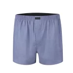Hellblaue Boxershorts