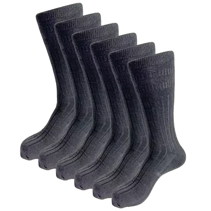 Socken aus Wolle im 6er Pack