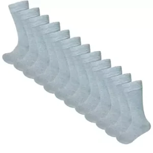 12 graue Bambus Socken