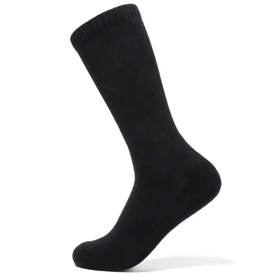 Einzelne Tennissocke - schwarz
